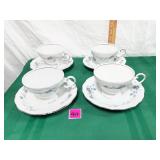 Johann Haviland Tea Cups&Saucers