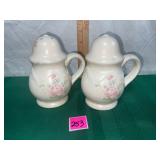 Pfaltzgraff Tea Rose Salt & Pepper Shakers Set