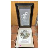 Vintage Spiritual Angels & Mother Earth Framed Art