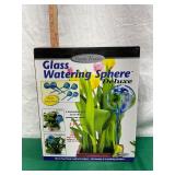 NIB Glass watering spheres