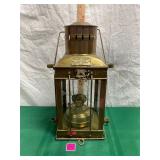Vintage Great Britain 1939 Brass Cargo Lantern