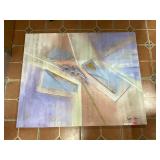 Gunner Erman Canvas Artwork at Palms Spring Resort