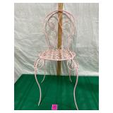 Decorative metal mini chair