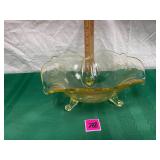 Vintage Lancaster Jubilee Yellow Console Bowl