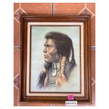 Bill Hampton 'Oh Great Spirit' Framed Print