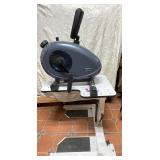 PhysioTrainer on table w/ wheels-works