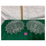 Vtg Federal Glass ï¿½petal patternï¿½