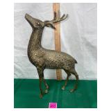 Vtg. Brass Deer