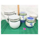 Assorted Canisters