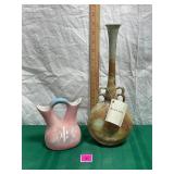 Vtg. Southwestern and Raku studio pottery