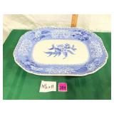 Spode Camilla (Blue) English sq. serving plate