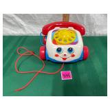 Vtg Fisherprice Telephone pull toy