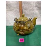 Vtg MCM Japanese ceramic teapot