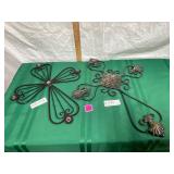Wrought metal crosses