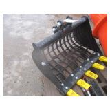 mini excavator rock bucket
