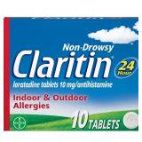 Claritin Allergy Relief 24 Hour Non Drowsy