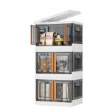 Storage Bins with Lids  Collapsible Closet
