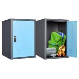3 5CUB Locker Storage Cabinet  19 7  H Metal