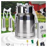 15L Rechargeable Cow Milking Machine Portable