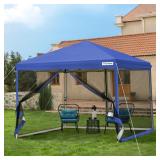 VIVOHOME 10x10ft Easy Pop Up Screen Tent