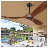 52  Ceiling Fans Without Lights  Solid Wood