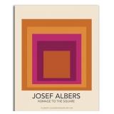 Josef Albers Inspired Geometric Wall Art