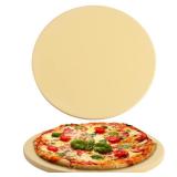 homEdge Pizza Stone Set  Heavy Duty Round