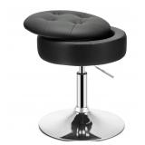 GOFLAME Vanity Stool with Storage  360  Swivel