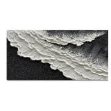 NANKAI 24x48 Inch Hand Painted 3D Ocean Wave