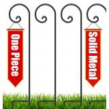 BEAU JARDIN Shepherd Hook 37 Inch 4 Pack One