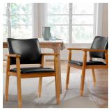 NOBPEINT Mid Century Dining Side Chair with Faux