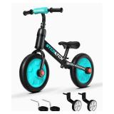 3 in 1 Toddler Balance Bike Training Bicycle for