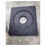 Cortina Safety Rubber Traffic Cone Base 10 lb