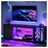 Bestier LED TV Stand for 55 60 65 Inch TV