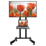 ABCCANOPY TV Cart Rolling Trolley Mount TV