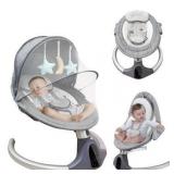Baby Swings for Infants  5 Speed Bluetooth Baby