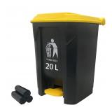 Fhiny Dog Poop Trash Can for Outdoors  20 Litre