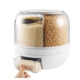 Rice Dispenser  13Lbs Grain Storage Container