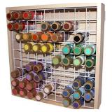 Wood Craft Paint Storage  white 2 set