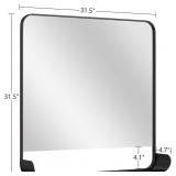 Better Bevel Wall Mirror Bathroom