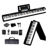 TERENCE Piano Keyboard 88 Keys  Semi Weighted