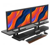 Dual Monitor Stand Riser  Monitor Stand for Desk