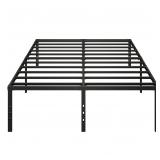 Queen Size Bed Frame 14 Inch Heavy Duty Metal