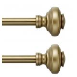 MODE Simplicity Collection Set of 2 Curtain Rods