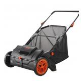 VEVOR Push Lawn Sweeper  21 inch Leaf   Grass