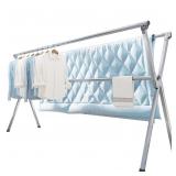 Clothes Drying Rack 63 Inches Folding Indoor
