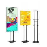 QWORK Poster Stand  2 Pack Double Sided Signage