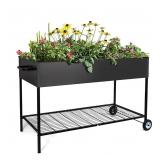 MIXC Metal Raised Garden Beds with Legs