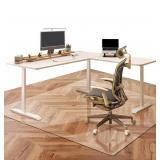 Office Chair Mat for Hardwood Floor  63 x 51