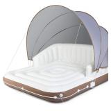 Giantex Canopy Island Inflatable Lounge